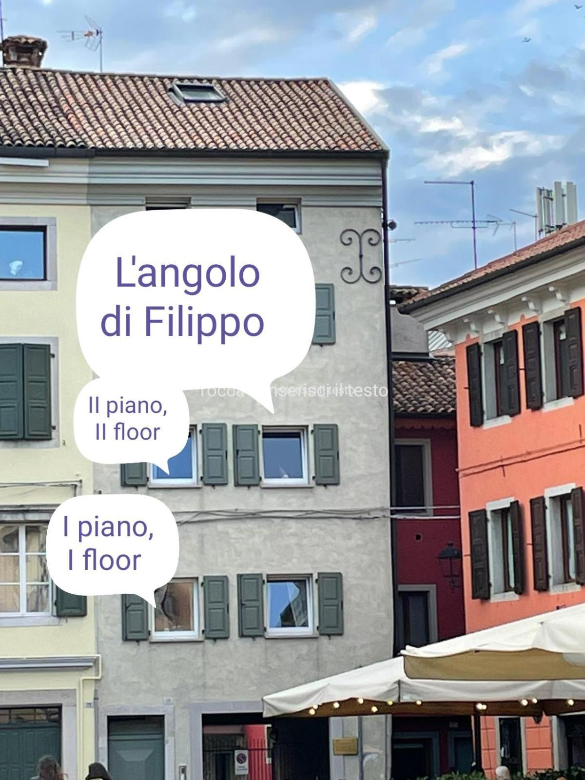 L'Angolo Di Filippo I Piano Daire Cividale del Friuli Dış mekan fotoğraf